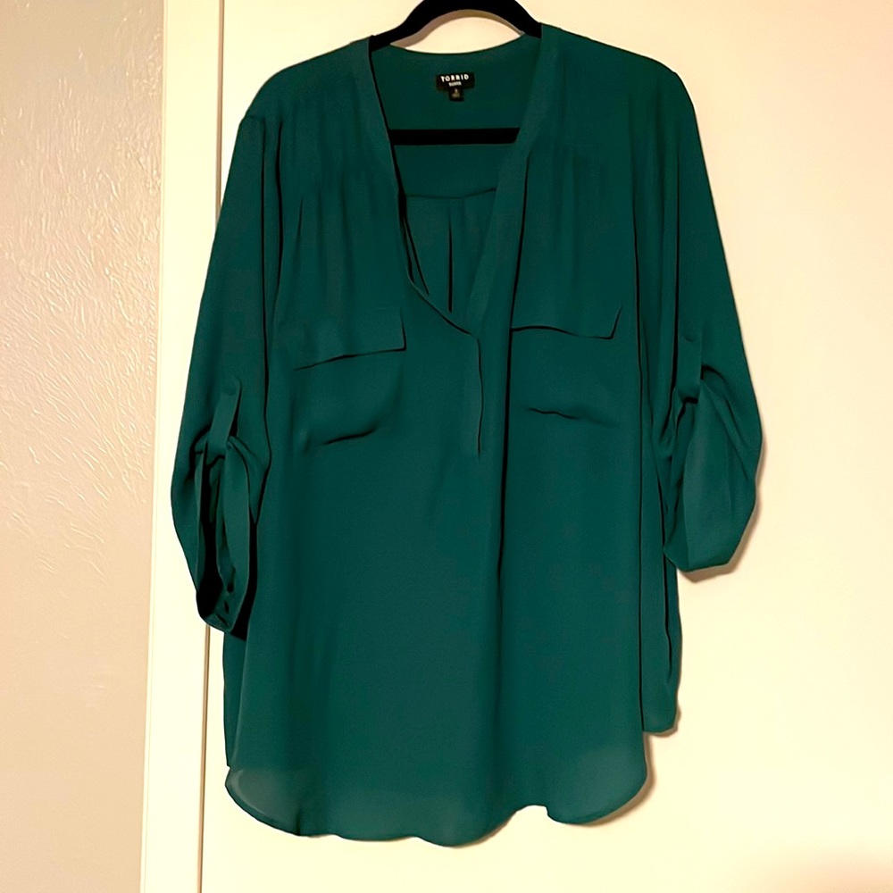 Like new Torrid Harper top